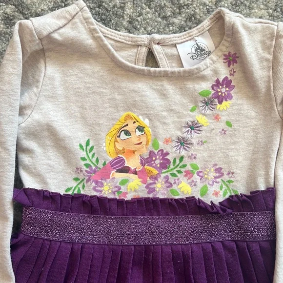 Disney | Dresses | Disney Rapunzel Long Sleeve Dress | Poshmark